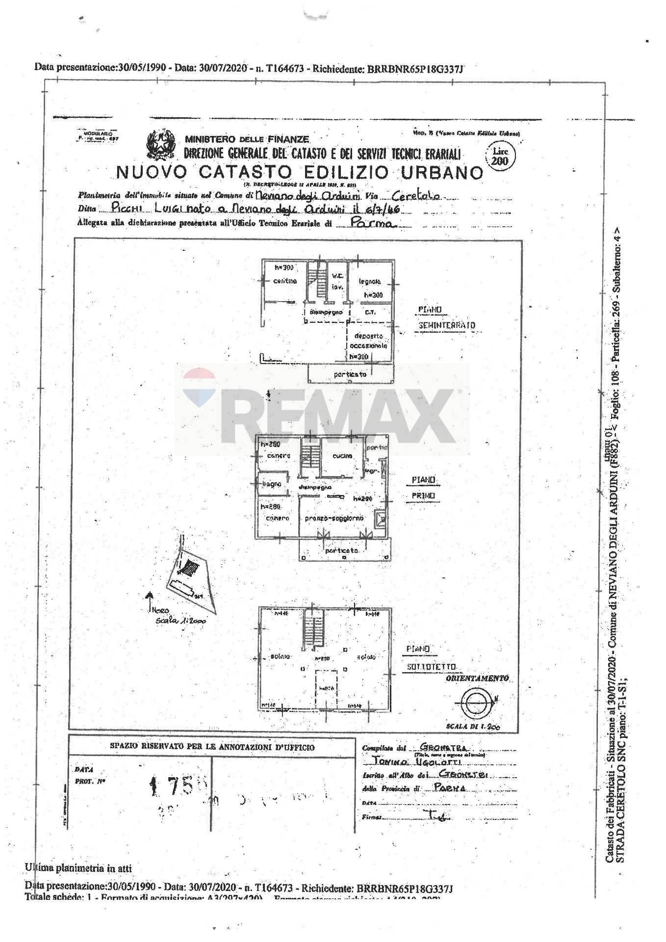 Pianta 2D - Independent house strada provinciale 17, loc vignetta
 
12, Neviano degli Arduini - floor plans 1