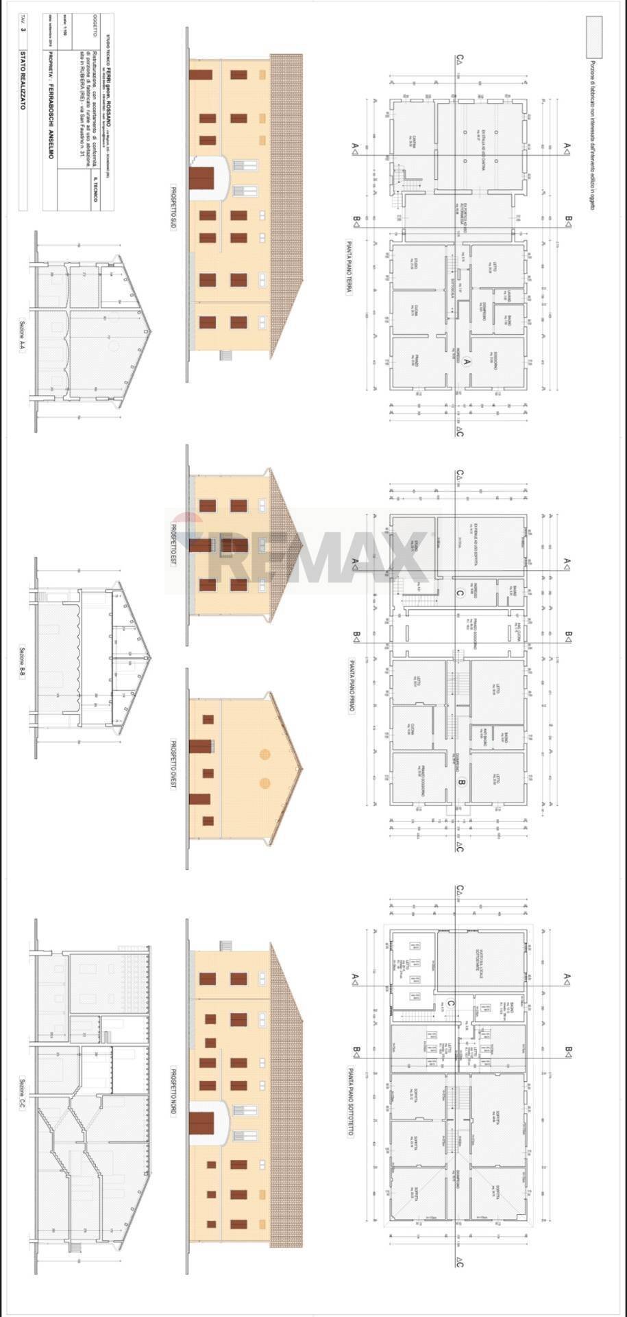 Pianta 2D - Casa indipendente via per san Faustino
 
31, Rubiera - planimetria 1