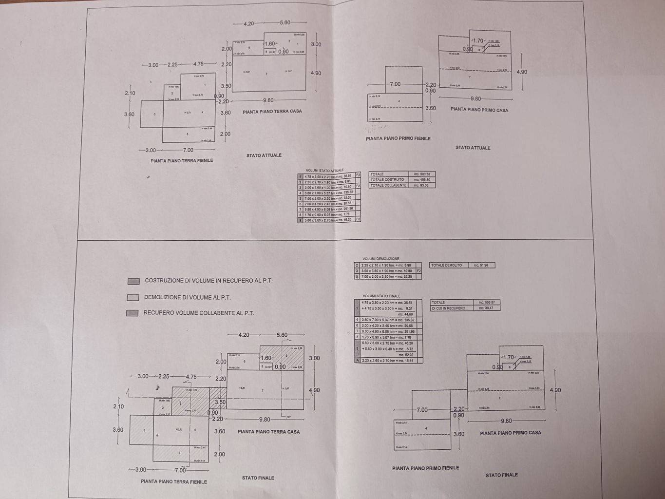 Foto 12 - Casa indipendente Corso Matteotti
 
6, Palaia - planimetria 1