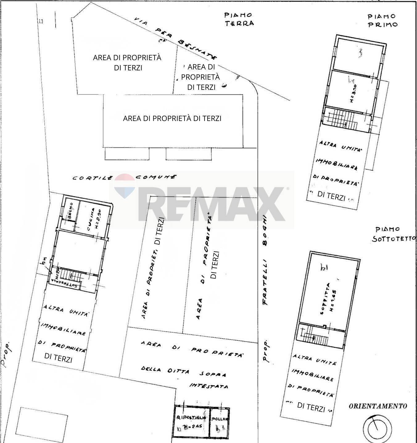 Pianta 2D - Casa semi indipendente Via per Besnate
 
13, Gallarate - planimetria 1