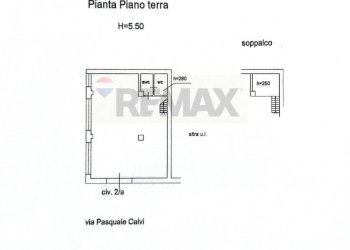 Pianta 2D - Locale Commerciale Via Pasquale Calvi
 
2a, Palermo - foto 5