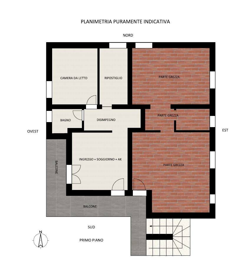 Foto 22 - Quadrilocale Via Parini
 
16, Giulianova - planimetria 1