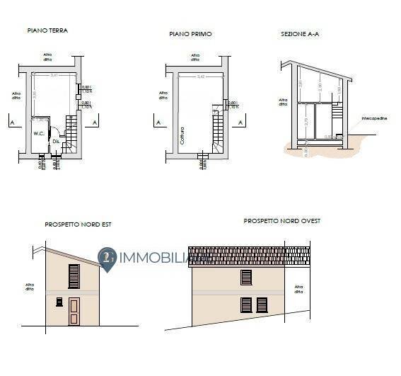 Foto 8 - Casa semi indipendente Via Poggio
 
10, Ameglia - planimetria 1