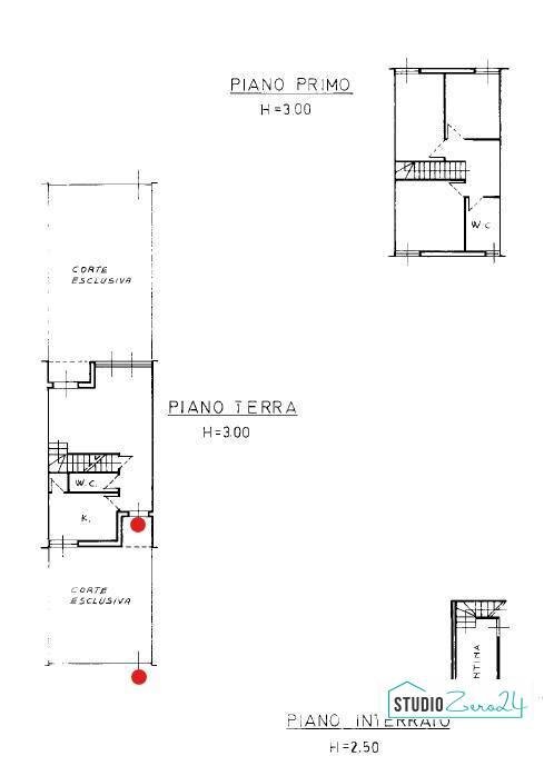 Foto 19 - Four-room apartment rimembranze
 
22, Amelia - floor plans 1