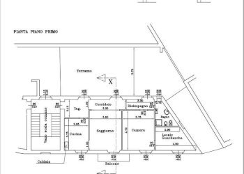 Planimetria - Three-room apartment via Carlo Carcano, 2, Varese (neighborhood Biumo Inferiore) - photo 18