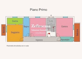 Planimetria - Villa Bologna (zona Corticella) - foto 12