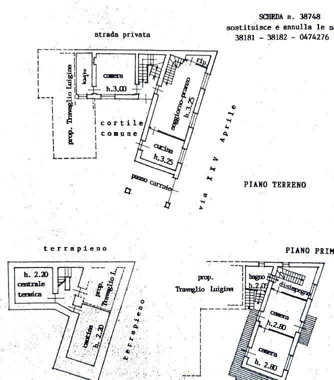 Villa via 25 Aprile, 7, Alba - planimetria 1