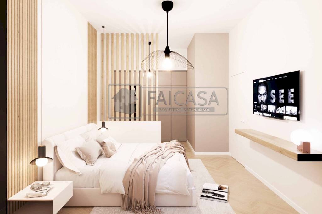 Camera da letto - Bilocale corso Filippo Turati, 11, Torino (zona Crocetta) - foto 1