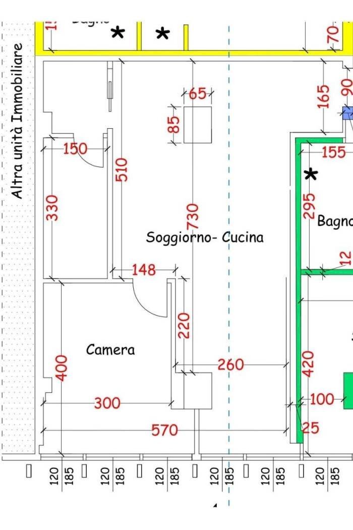 Bilocale corso Filippo Turati, 11, Torino (zona Crocetta) - planimetria 1