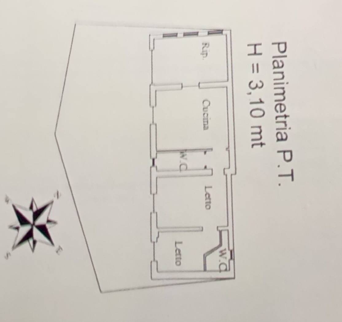 Independent house contrada Landrelli, Ardore - floor plans 1