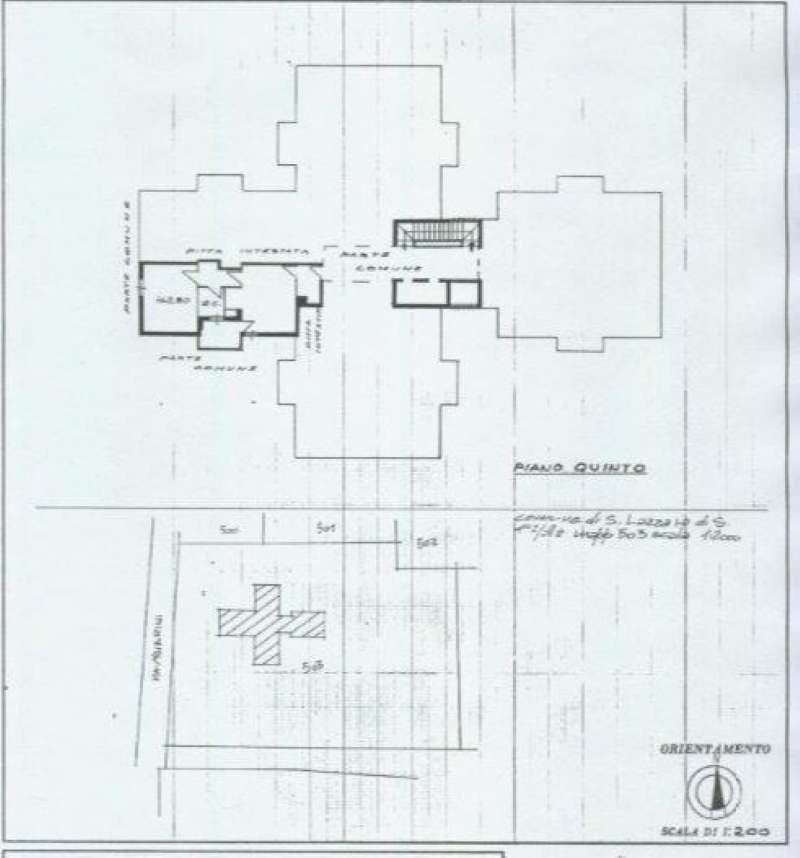 planimetria appartamento - Bilocale via Minarini, 8, San Lazzaro di Savena - planimetria 1