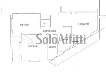 Planimetria - Appartamento Via Val del Ponte 26, Sanremo - foto 24