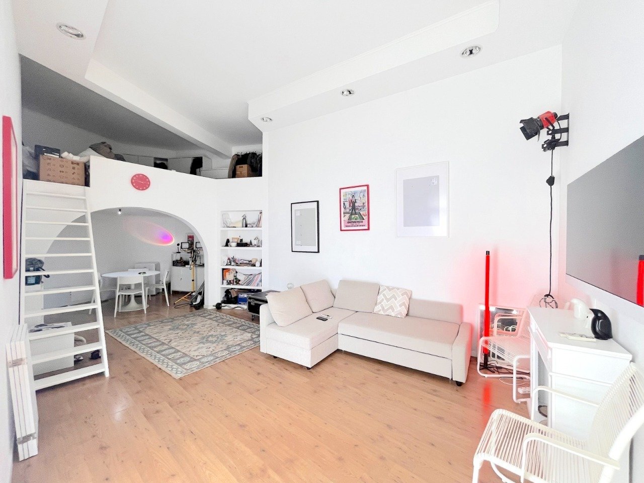 zona living - Bilocale Largo della Caffarelletta 1, Roma - foto 2