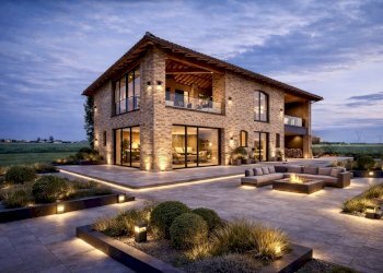 render esterno - Rustico Via Armarolo 1, Minerbio - foto 1