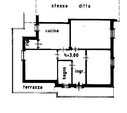 705D plan unita 4.JPG - Appartamento Via Olivella Caminata 36, Casarza Ligure - planimetria 1