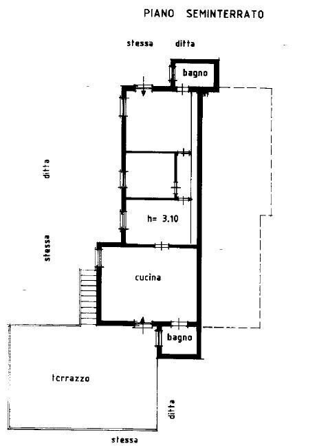705C plan unita 3.JPG - Appartamento Via Olivella Caminata 36, Casarza Ligure - planimetria 1