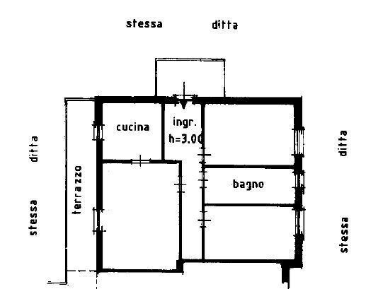 705B plan unita 2.JPG - Appartamento Via Olivella Caminata 36, Casarza Ligure - planimetria 1