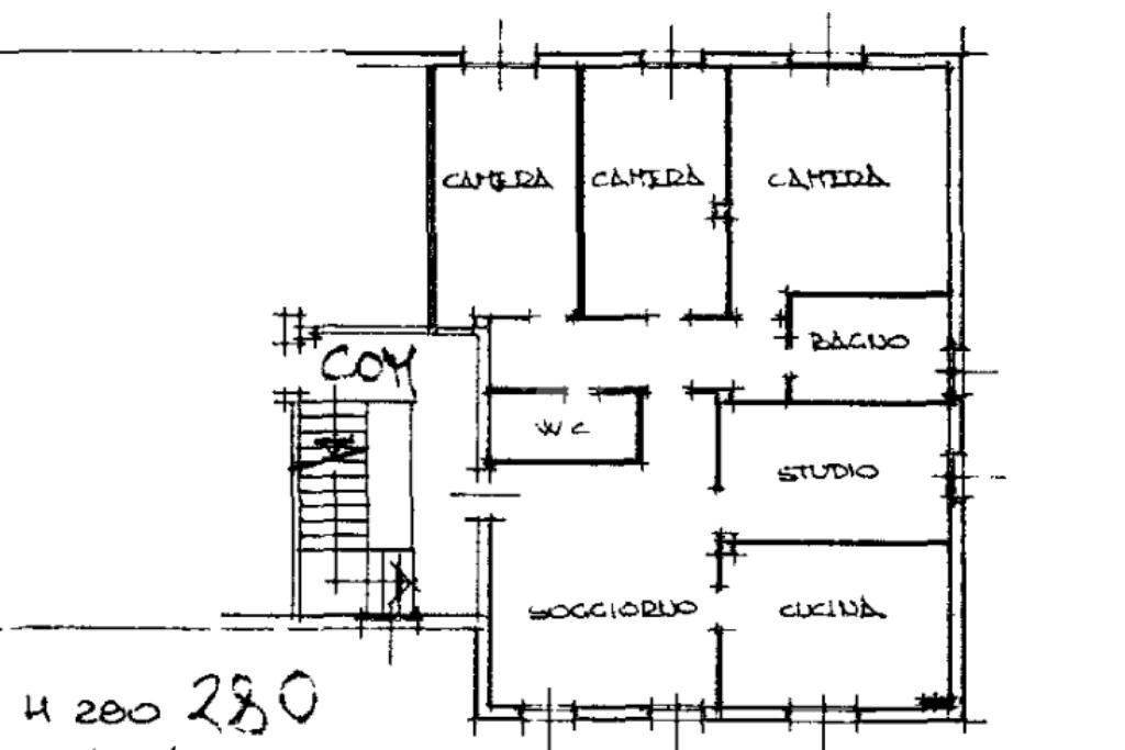 Appartamento Via Valli, Calderara di Reno - planimetria 1