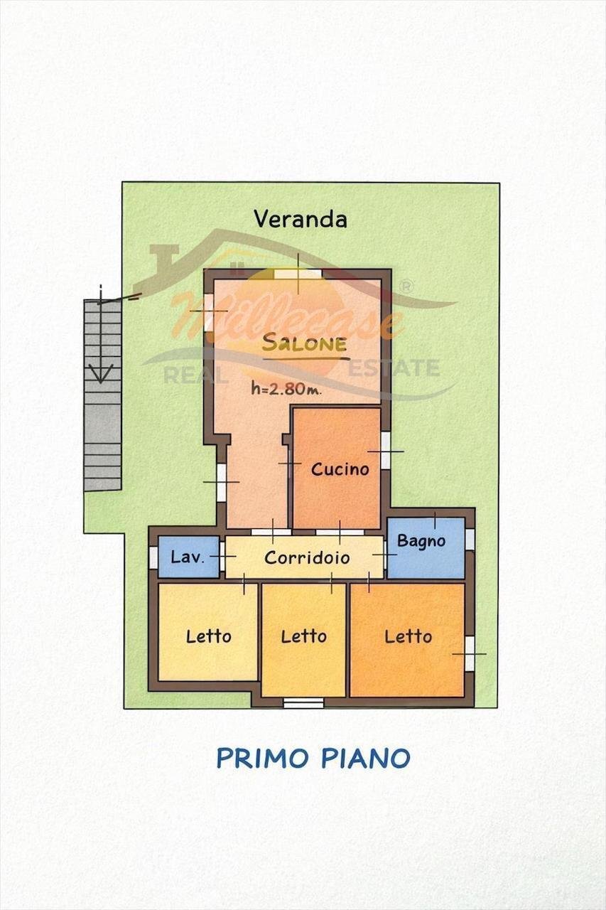 PLANIMETRIA P. PRIMO.jpeg - Villa VIA MAR DI BERING, Siracusa - planimetria 1