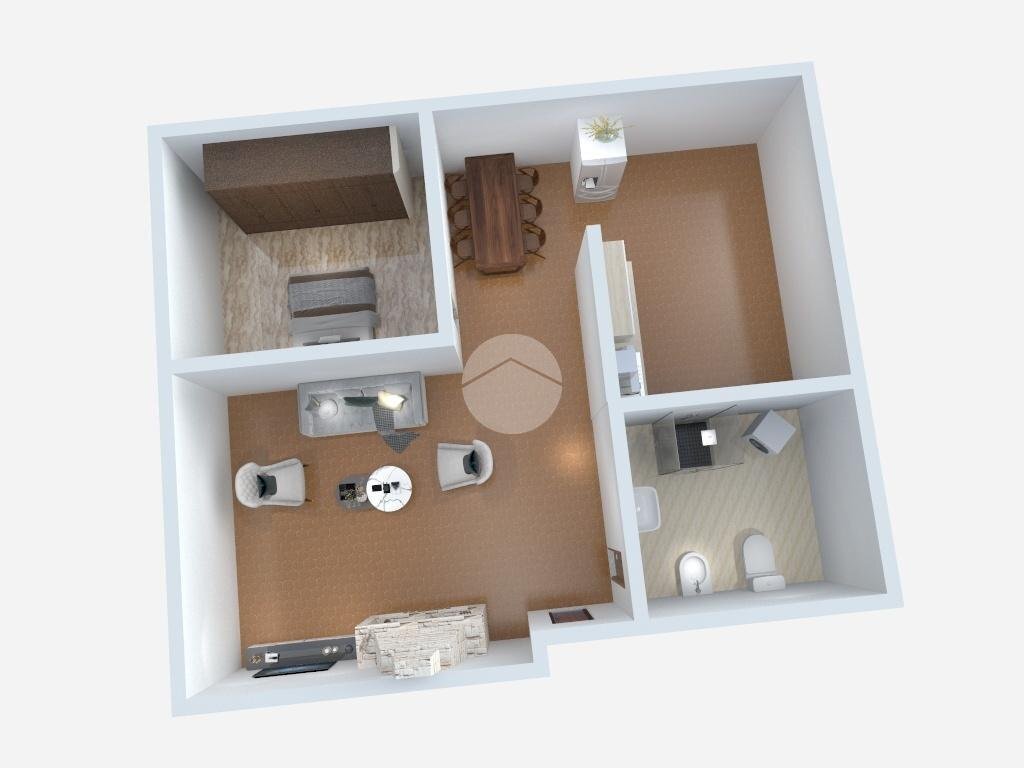 Attic Via dogliotti achille mario, Leini - floor plans 1