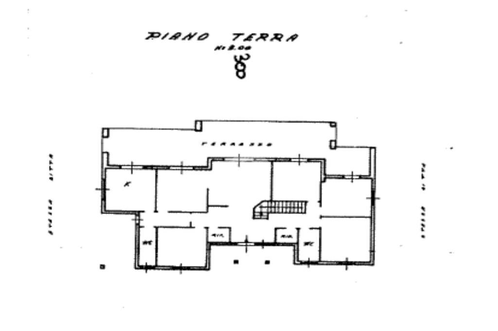 Villa Strada Maddalena, Moncalieri - planimetria 1