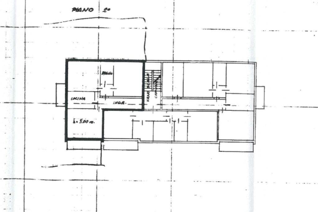 Trilocale Via magellano, Reggio nell'Emilia - planimetria 1