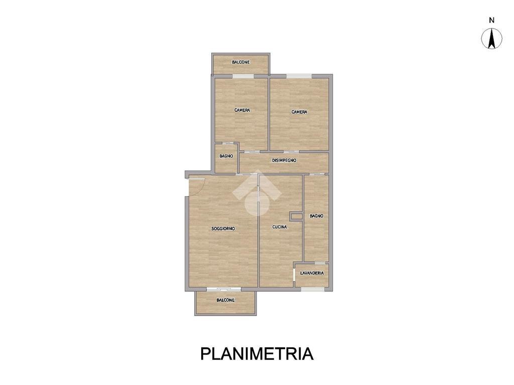 Trilocale Via Marzabotto, Sesto San Giovanni - planimetria 1