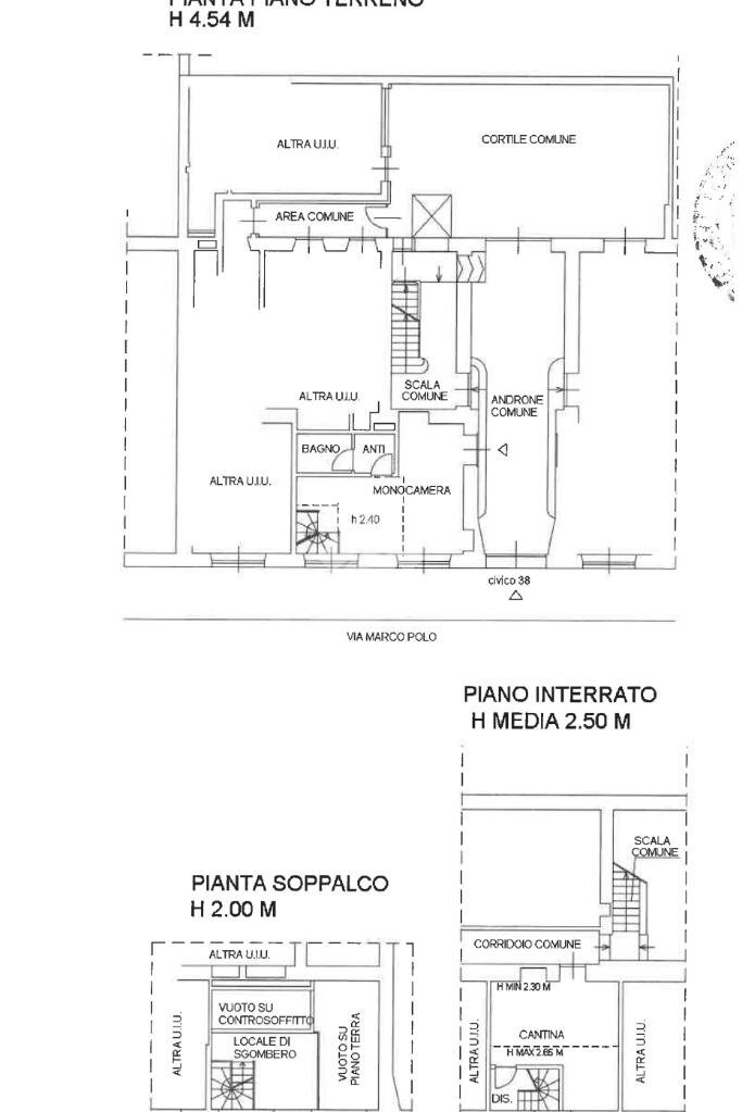 Trilocale Torino, Torino (zona Crocetta) - planimetria 1