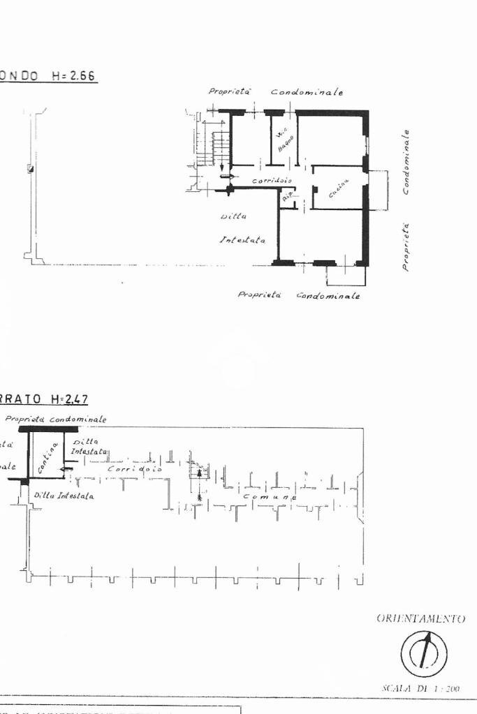 Three-room apartment Regione brenlo, Aosta - floor plans 1