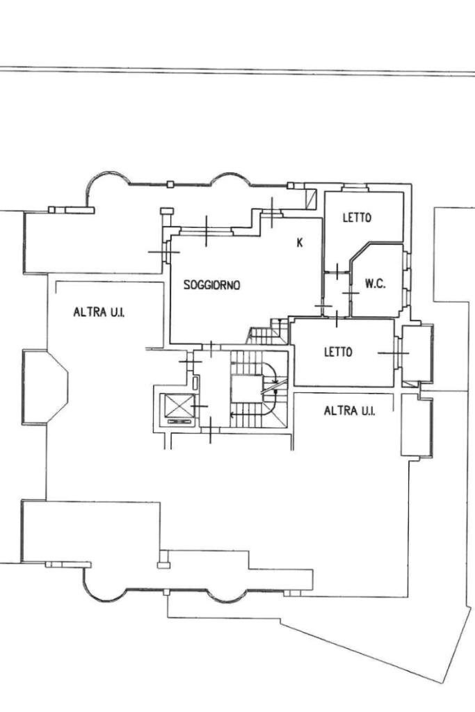 Trilocale Via Romagna, Lainate - planimetria 1