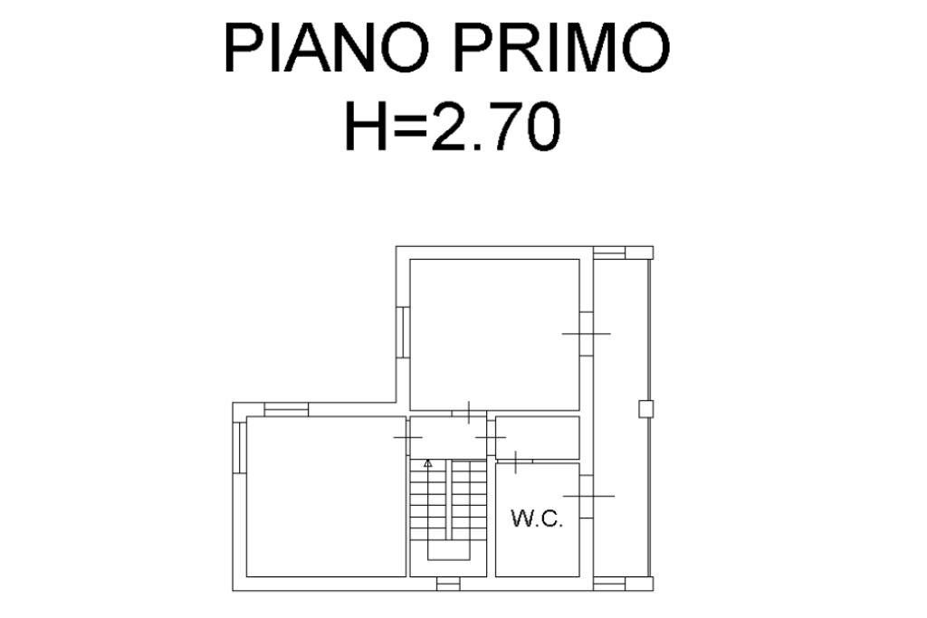 Villa Via Motta, Monasterolo di Savigliano - planimetria 1