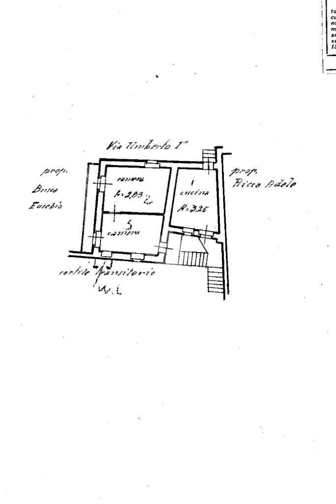 Rustico Vicolo pizzo 43b, Viverone - planimetria 1