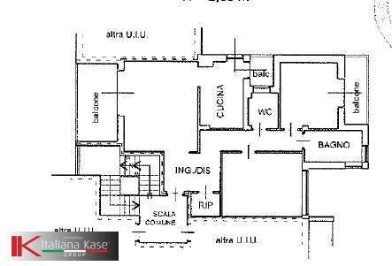 Foto 17 - Appartamento diaz
 
44, Caluso - planimetria 1