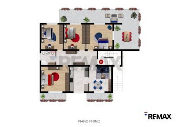 Pianta 2D - Casa semi indipendente Costa Volpino - foto 19