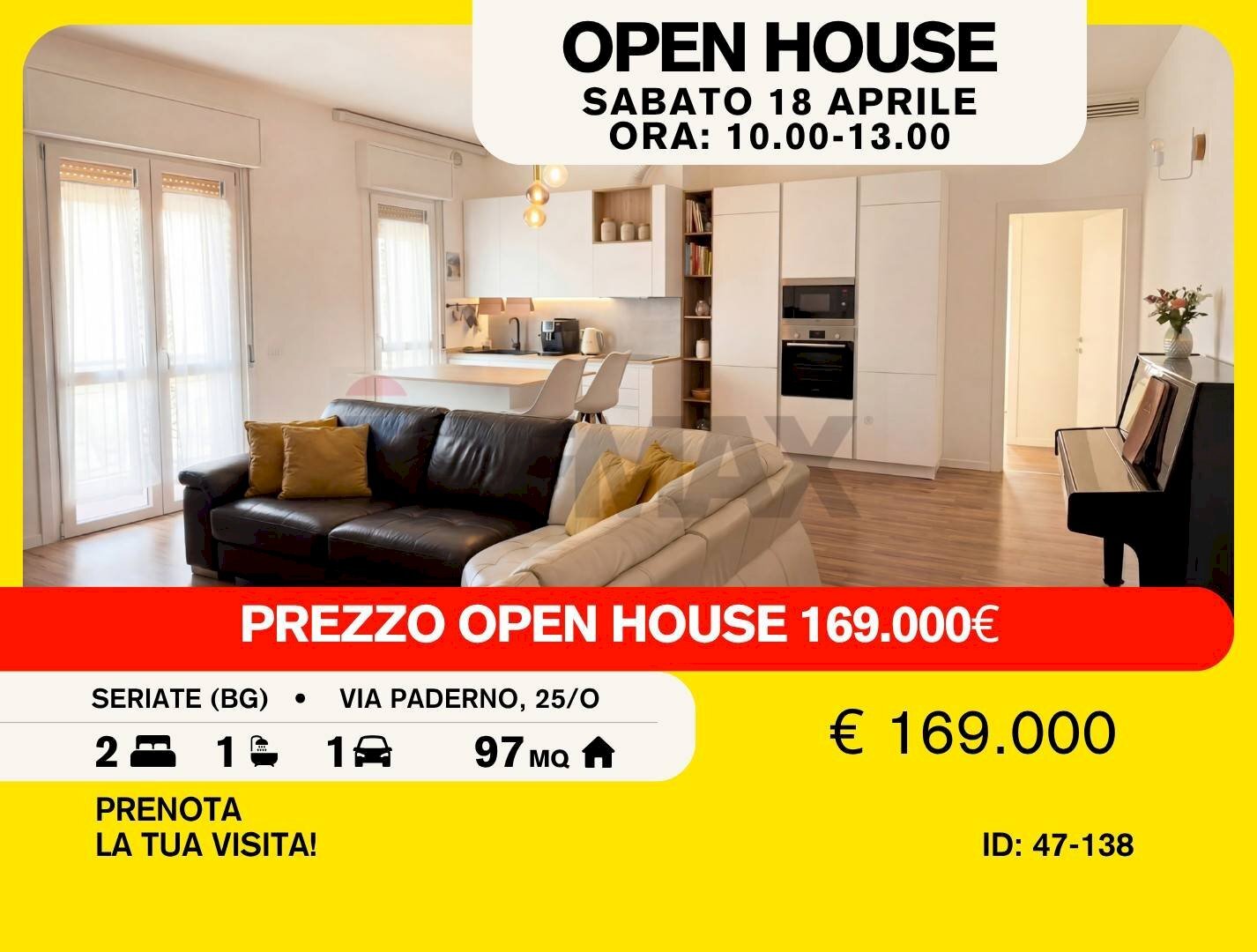 Open House - Trilocale Via Paderno
 
25/O, Seriate - foto 1