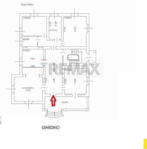 Pianta 2D - Casa semi indipendente spezia
 
100, Collecchio - planimetria 1