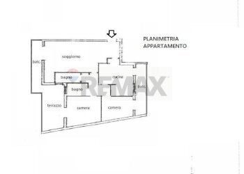 Pianta 2D - Quadrilocale Castellana
 
26, Turi - foto 22