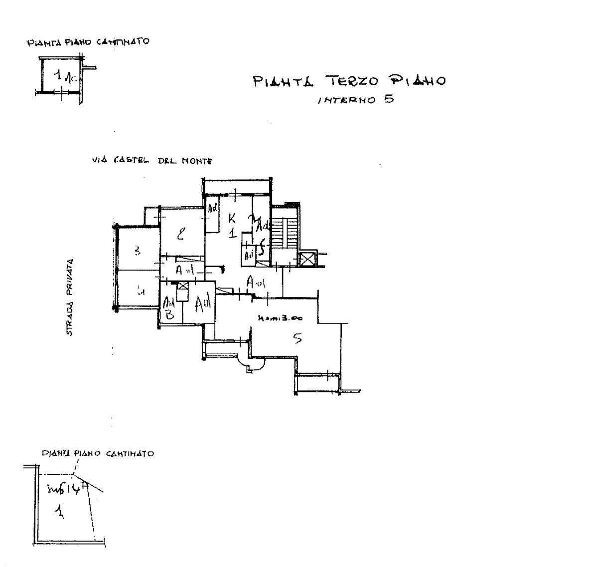 Foto 27 - Appartamento Via Castel del Monte
 
17, Andria - planimetria 1