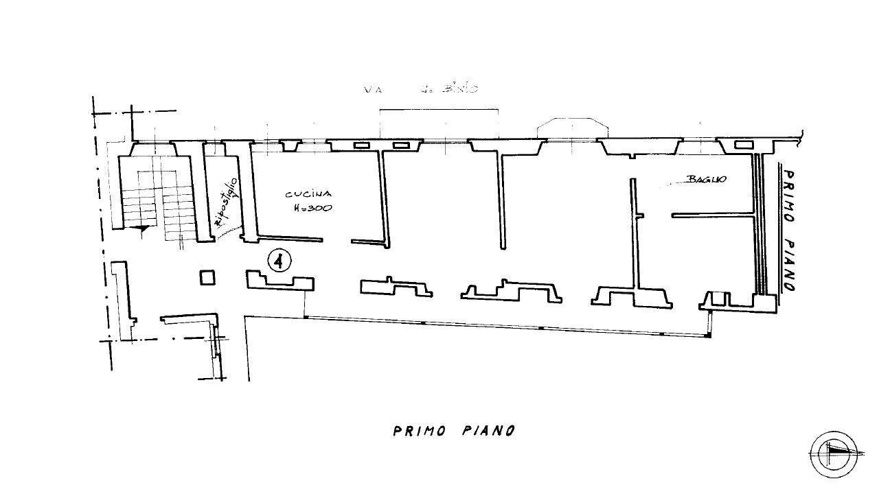 Appartamento corso Giuseppe Garibaldi, 108, Gattinara - planimetria 1