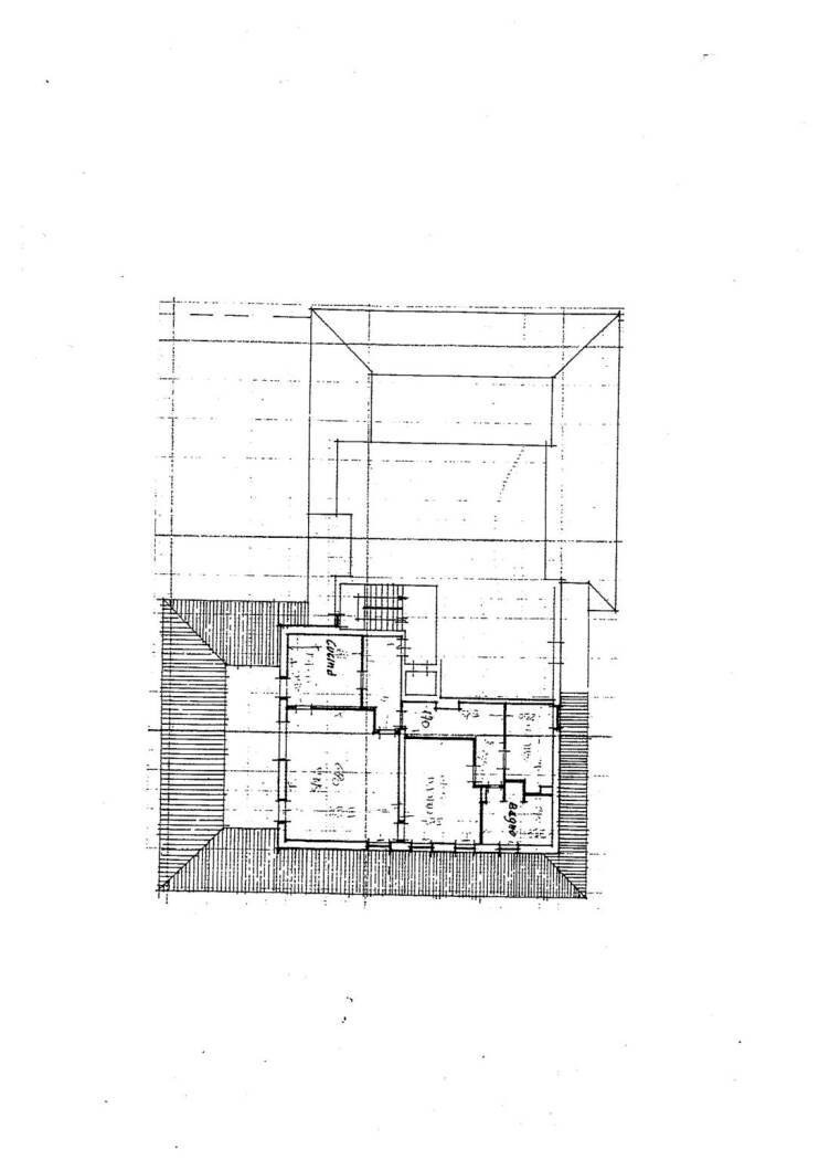 Attico via Ardengo Folperti, 44, Pavia - planimetria 1