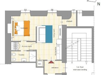 Planimetria - Appartamento Ventimiglia - foto 1