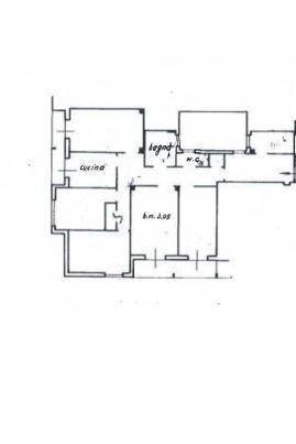 Apartment piazza Stanislao Solari, Genova (neighborhood Marassi) - floor plans 1