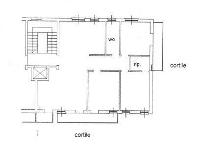 Appartamento via dell'Arena, 16, Genova (zona Borgoratti) - planimetria 1