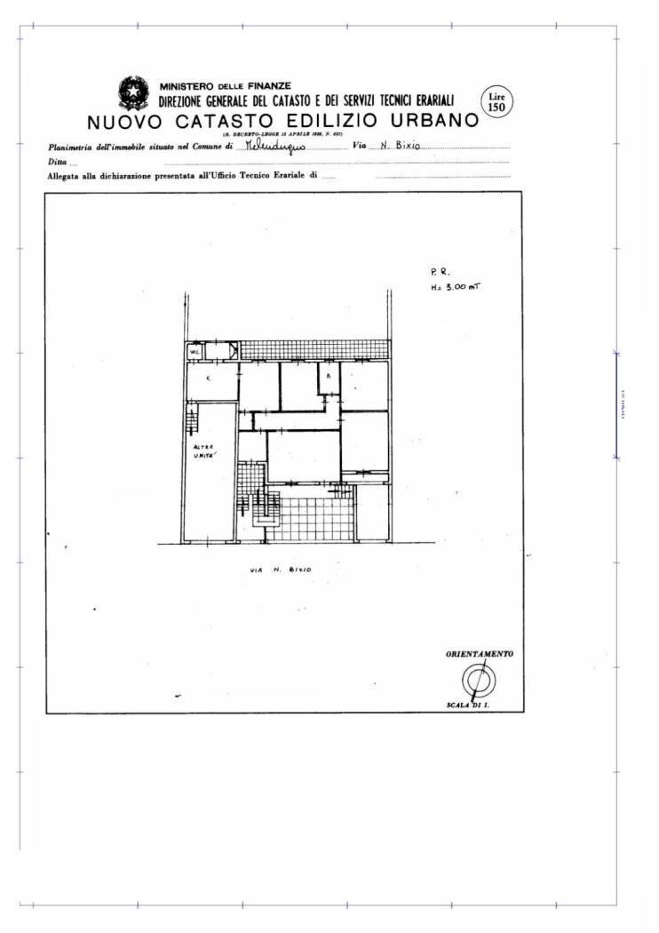 Villa via N. Bixio, 54, Melendugno - floor plans 1