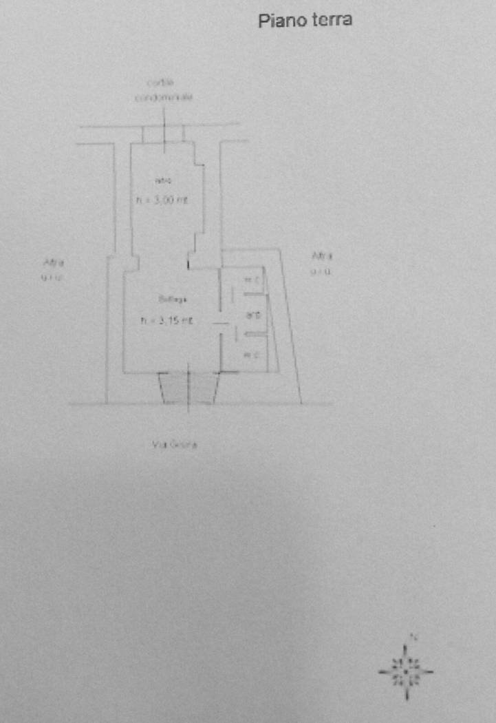 Shop via Gisira, 54, Catania - floor plans 1