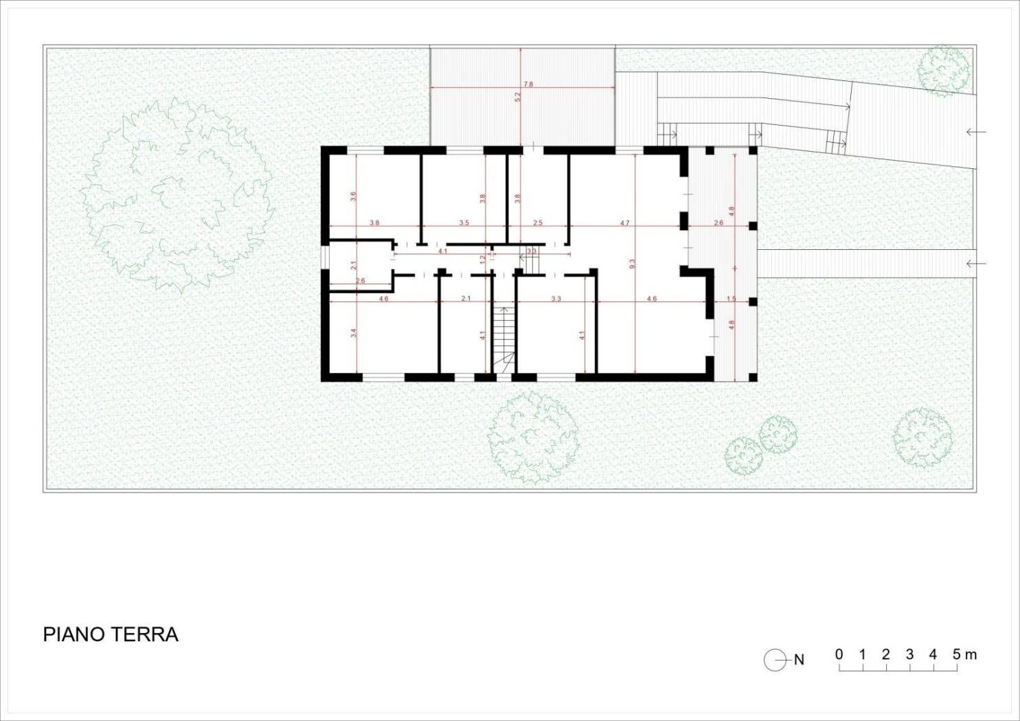 Villa via P. Nenni, 15, Motta Visconti - floor plans 1