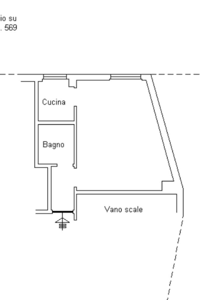 Monolocale Via della chiesa, San Lorenzo al Mare - planimetria 1