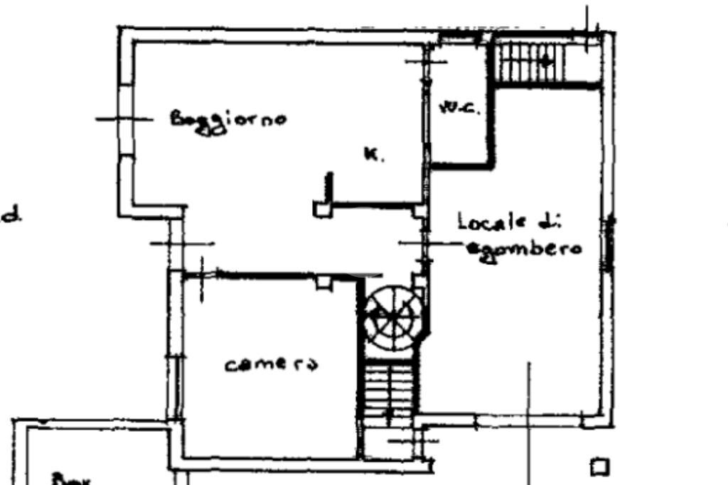 Quadrilocale Via Umberto I, Rivalta di Torino - planimetria 1