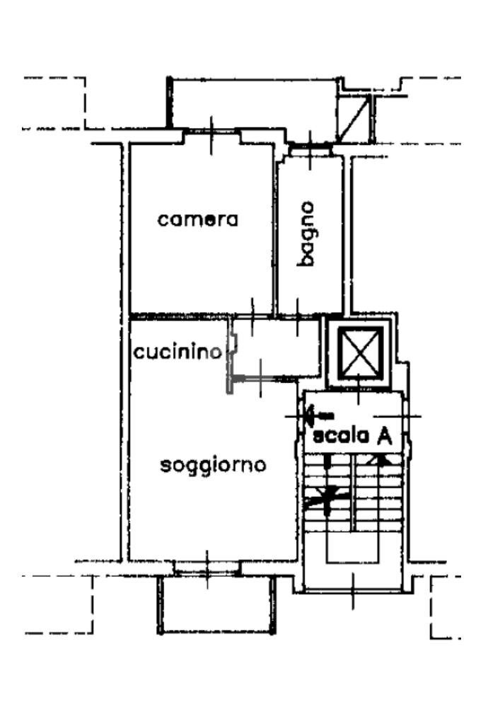 Bilocale Via giacometti, Piossasco - planimetria 1