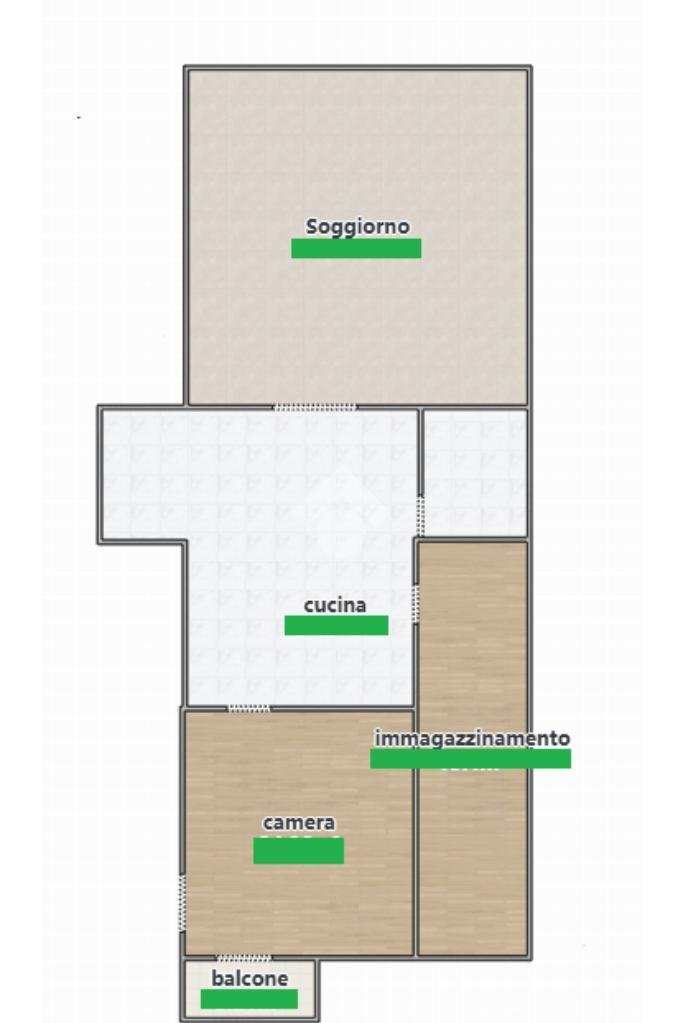 Trilocale Via Circonvallazione, Nole - planimetria 1